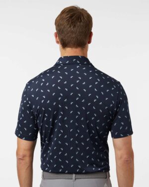 Adidas Men's Ultimate365 Mesh Print Polo - Image 6