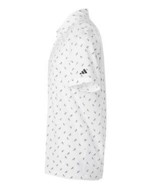 Adidas Men's Ultimate365 Mesh Print Polo - Image 9