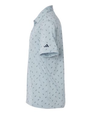 Adidas Men's Ultimate365 Mesh Print Polo - Image 15