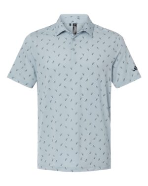 Adidas Men's Ultimate365 Mesh Print Polo - Image 13