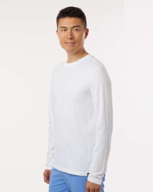 Jaanuu Men's RegenX Cotton Underscrub Long Sleeve T-Shirt - Image 17