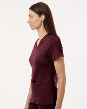 Jaanuu Women's Cesi Ultrasoft Scrub V-Neck Top - Image 11