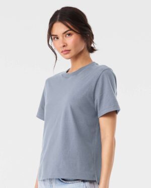 BELLA + CANVAS Women's 6 oz Heavyweight Tee - Image 71