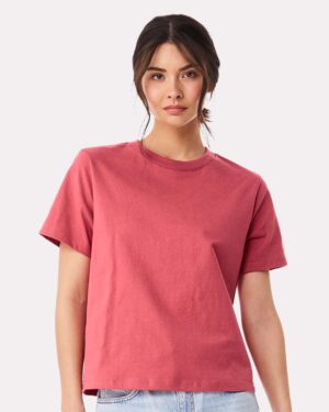 BELLA + CANVAS Women's 6 oz Heavyweight Tee - Image 82