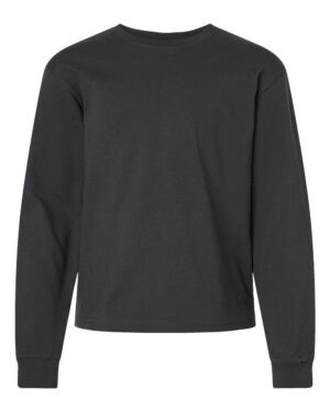 BELLA + CANVAS Youth 6oz. Heavyweight Long Sleeve Tee - Image 13