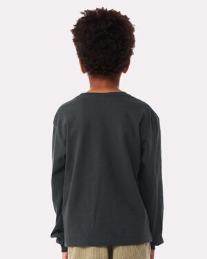 BELLA + CANVAS Youth 6oz. Heavyweight Long Sleeve Tee - Image 18