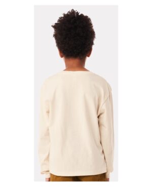 BELLA + CANVAS Youth 6oz. Heavyweight Long Sleeve Tee - Image 36