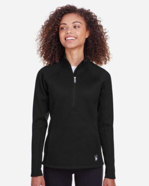 Spyder Women's Constant Half-Zip Sweater Fleece Pullover - Image 4