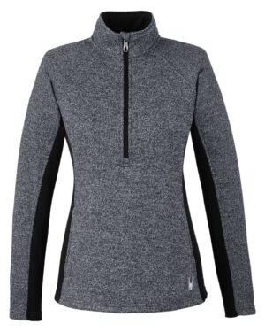 Spyder Women's Constant Half-Zip Sweater Fleece Pullover - Image 7