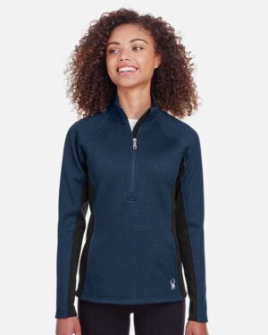 Spyder Women's Constant Half-Zip Sweater Fleece Pullover - Image 16