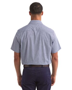 Artisan Collection by Reprime Men's Microcheck Gingham Cotton Shirt - Image 18