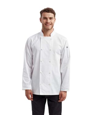 Artisan Collection by Reprime Unisex Recycled Chef Coat - Image 4