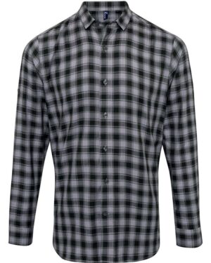 Artisan Collection by Reprime Men's Mulligan Check Cotton Shirt - Image 13