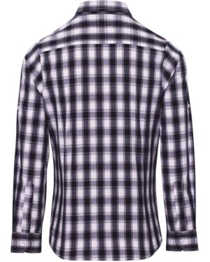 Artisan Collection by Reprime Women's Mulligan Check Cotton Dress Shirt - Image 20