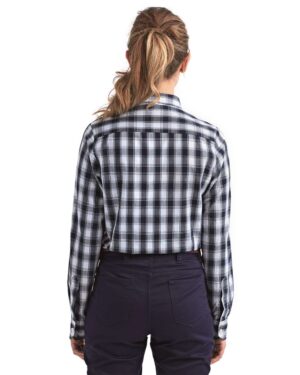 Artisan Collection by Reprime Women's Mulligan Check Cotton Dress Shirt - Image 24