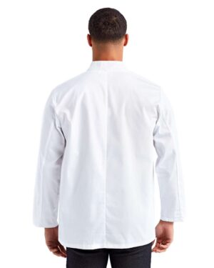 Artisan Collection by Reprime Unisex Ten Studded Front Chef Coat - Image 12