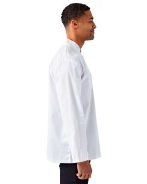 Artisan Collection by Reprime Unisex Ten Studded Front Chef Coat - Image 11