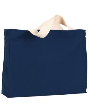 Bayside USA-Made Canvas Medium Gusset Tote Bag - Image 10