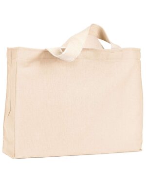 Bayside USA-Made Canvas Medium Gusset Tote Bag - Image 7