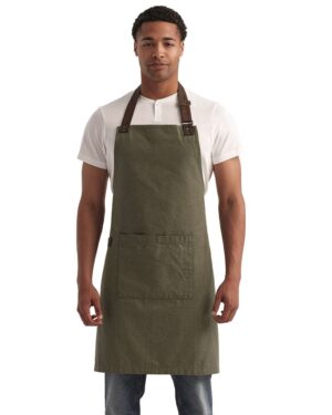 Artisan Collection by Reprime Annex Oxford Bib Apron - Image 4