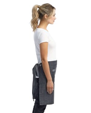Artisan Collection by Reprime Domain Contrast Denim Waist Apron - Image 3