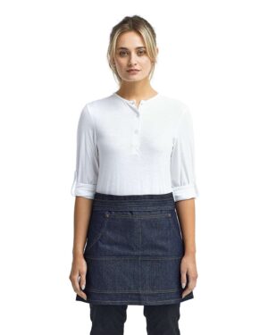 Artisan Collection by Reprime Jeans Stitch Denim Waist Apron - Image 6