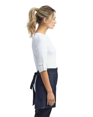 Artisan Collection by Reprime Jeans Stitch Denim Waist Apron - Image 7