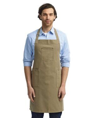 Artisan Collection by Reprime Chino Bib Apron - Image 6