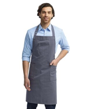 Artisan Collection by Reprime Chino Bib Apron - Image 14