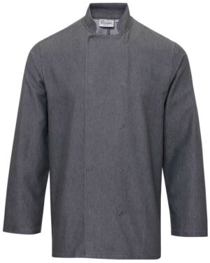 Artisan Collection by Reprime Unisex Denim Chef's Jacket - Image 13