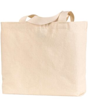 Bayside USA-Made Canvas Jumbo Tote Bag - Image 7