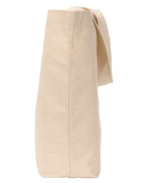 Bayside USA-Made Canvas Jumbo Tote Bag - Image 8