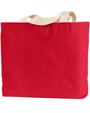 Bayside USA-Made Canvas Jumbo Tote Bag - Image 10