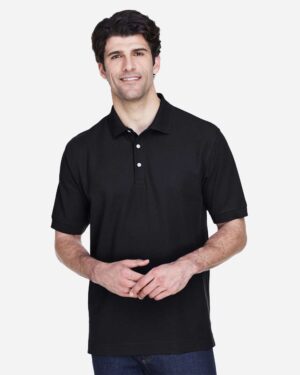 Devon & Jones Men's Pima Piqué Polo - Image 3
