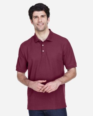 Devon & Jones Men's Pima Piqué Polo - Image 8