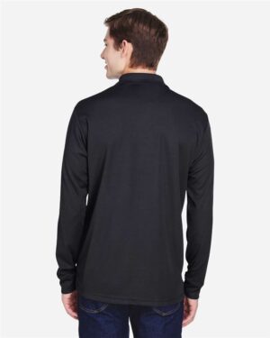 CORE365 Men's Pinnacle Performance Long Sleeve Piqué Polo with Pocket - Image 5