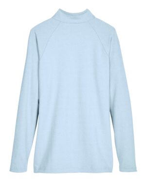 Devon & Jones Women's CrownLux Performance® Clubhouse Micro-Stripe Quarter-Zip Pullover - Image 17