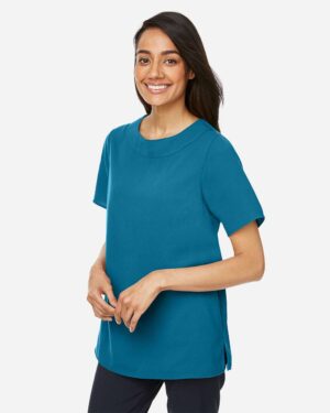 Devon & Jones Women's Perfect Fit™ Boat Neck Blouse - Image 17