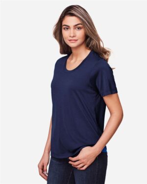 CORE365 Women's Fusion ChromaSoft™ Performance T-Shirt - Image 44