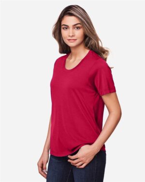 CORE365 Women's Fusion ChromaSoft™ Performance T-Shirt - Image 49