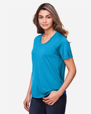CORE365 Women's Fusion ChromaSoft™ Performance T-Shirt - Image 54