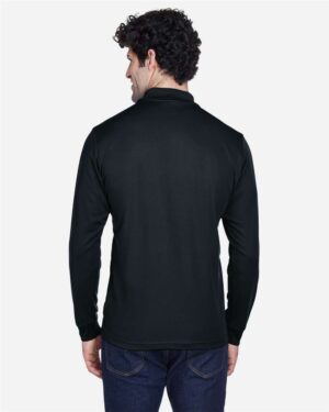 CORE365 Men's Pinnacle Performance Long Sleeve Piqué Polo - Image 5
