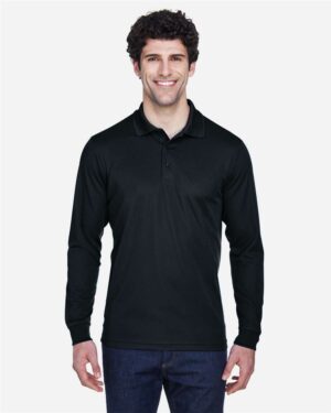 CORE365 Men's Pinnacle Performance Long Sleeve Piqué Polo - Image 3