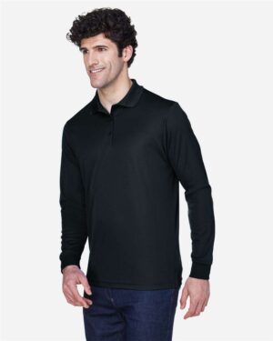 CORE365 Men's Pinnacle Performance Long Sleeve Piqué Polo - Image 4