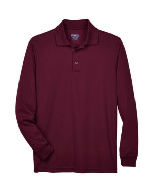 CORE365 Men's Pinnacle Performance Long Sleeve Piqué Polo - Image 6