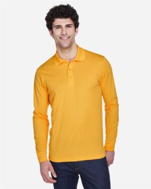 CORE365 Men's Pinnacle Performance Long Sleeve Piqué Polo - Image 13