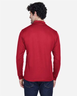 CORE365 Men's Pinnacle Performance Long Sleeve Piqué Polo - Image 35