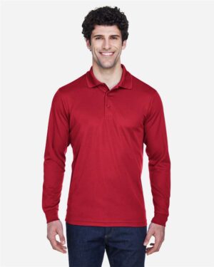 CORE365 Men's Pinnacle Performance Long Sleeve Piqué Polo - Image 33