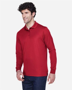CORE365 Men's Pinnacle Performance Long Sleeve Piqué Polo - Image 34