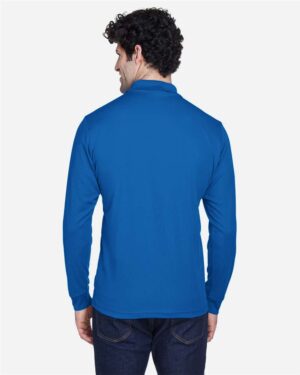 CORE365 Men's Pinnacle Performance Long Sleeve Piqué Polo - Image 45